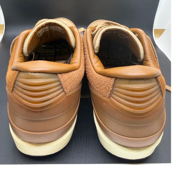 Nike Air Jordan 2 Retro Low Two 18 Rocky Tan Brown-Brit Tan Sz 10 [DV7129-222] main image 4